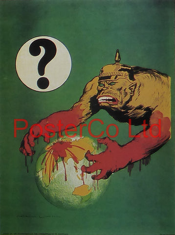 WWI Propaganda Poster (Australian) - Framed Picture - 14"H x 11"W