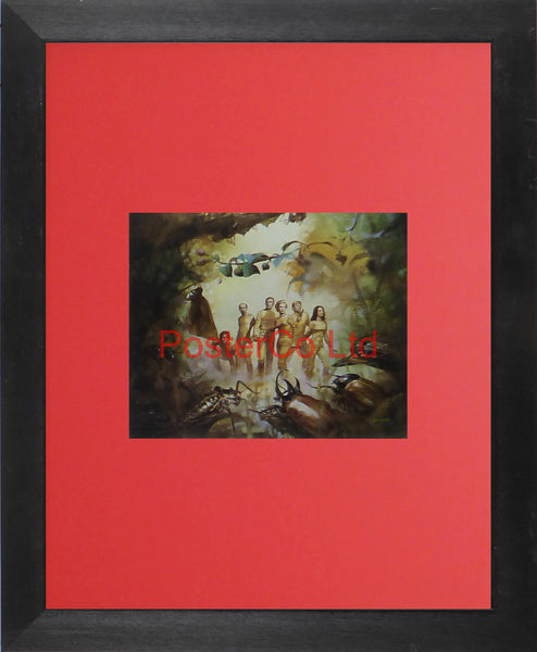 The Micronauts - Boris Vallejo - Framed Plate - 14"H x 11"W