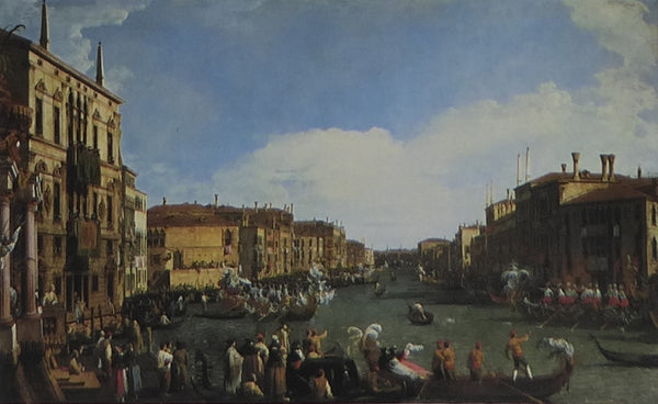 A Regatta on the Grand Canal Cannaletto