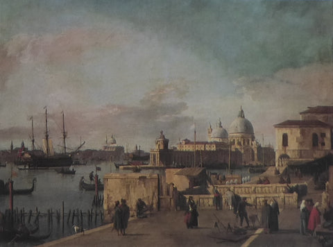 Entrance to the Grand Canal: from the West End of the Molo Cannaletto