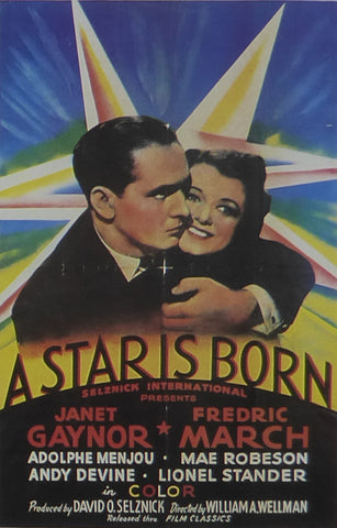 A Star is Born 1937 Movie Poster