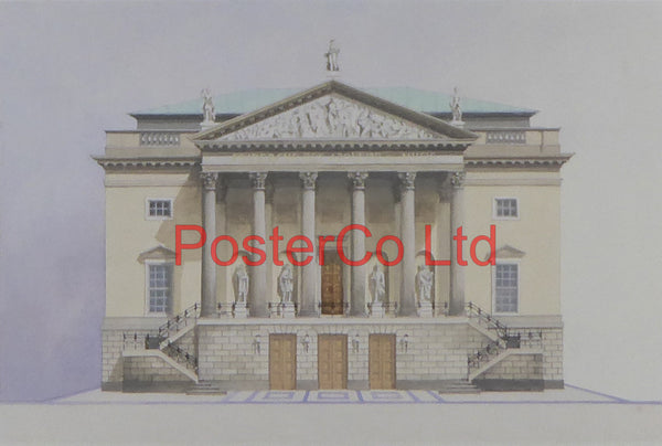 Deutsche Staatsoper, Berlin - Andras Kaldor - Felix rose 1994 - Framed Print - 11"H x 14"W