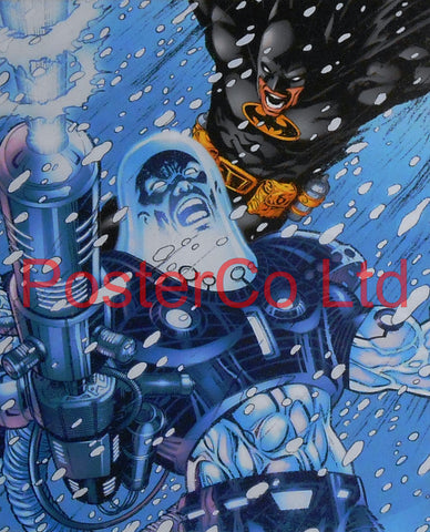 Mr Freeze (Batman Villain) - Framed Print - 16"H x 12"W