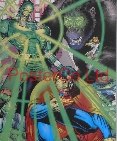 Metallo - Kryptonite Poisoning (Superman Villain) - Framed Print - 16"H x 12"W