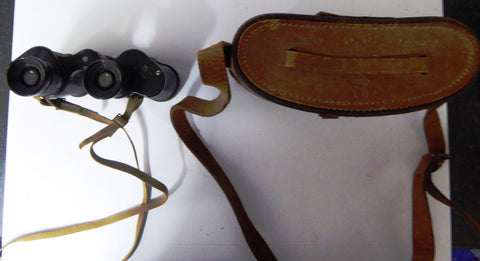 WW2 RAF Air Ministry 6E/293 Wray of London binoculars with case