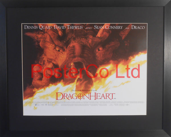 DragonHeart - Lobby Poster - Framed 12"H x 16"W