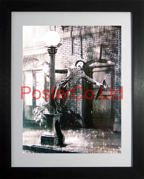 Gene Kelly from Singin in the Rain  - Framed Picture 16"H x 12"W