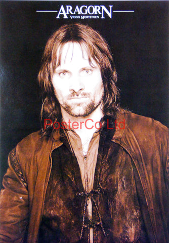 Lord of the Rings - Aragorn - Viggo Mortensen - Framed print 16"H x 12"W