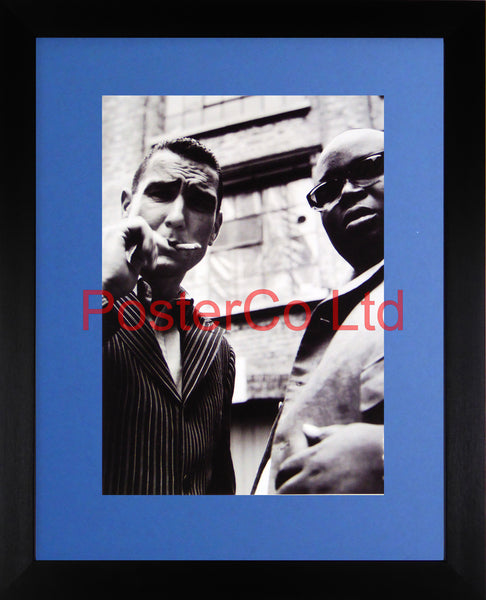 Bullet-Tooth Tony and Tyrone - Vinnie Jones & Ade - Snatch - Framed print 16"H x 12"W