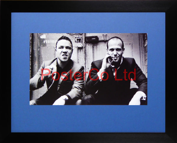 Turkish and Tommy - Jason Statham & Stephen Graham - Snatch - Framed print 12"H x 16"W