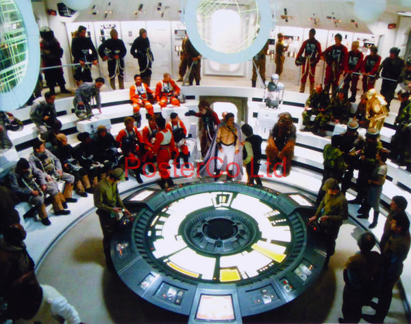 Star Wars - A New Hope - Deathstar Briefing scene - Framed print 12"H x 16"W
