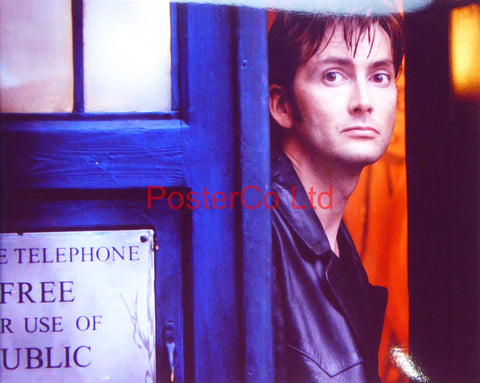 Dr Who - David Tennant- Framed print 12"H x 16"W