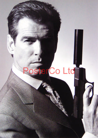 James Bond - Pierce Brosnan - promo shot - Framed print 16"H x 12"W