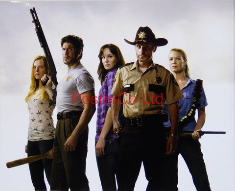 Walking Dead team - Framed print 12"H x 16"W