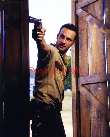 Walking Dead Rick Grimes - Framed print 16"H x 12"W