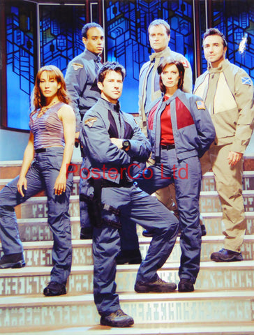 Stargate Atlantis Team - Framed print 16"H x 12"W
