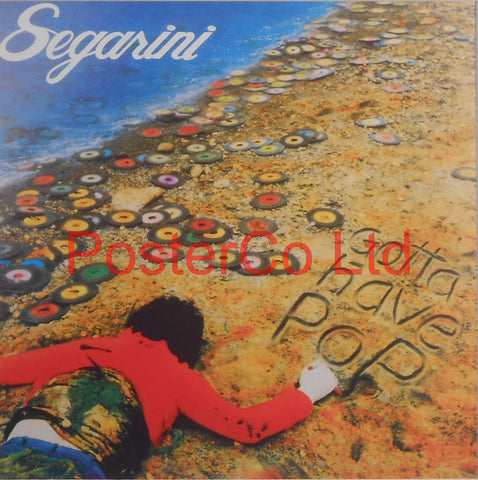 Segarini - Gotta Have Pop (Album Cover Art) - Framed Print - 16"H x 16"W