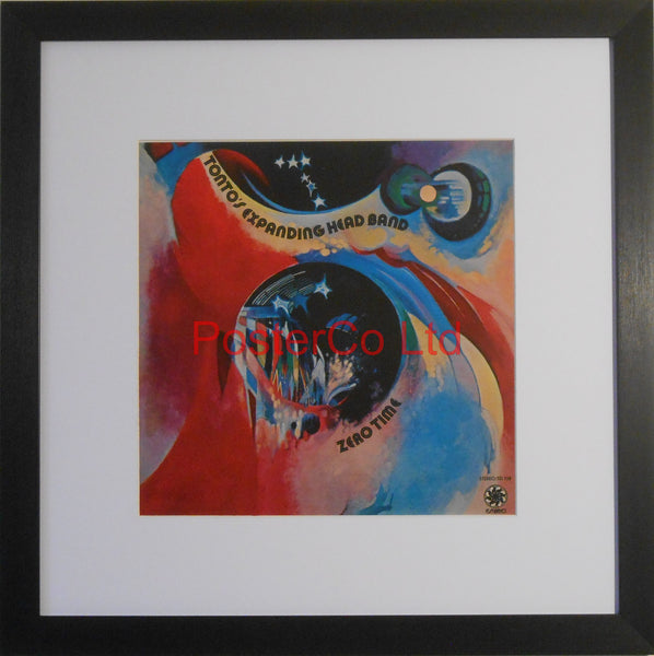 Tonto's Expanding Head Band - Zero Time (Album Cover Art) - Framed Print - 16"H x 16"W