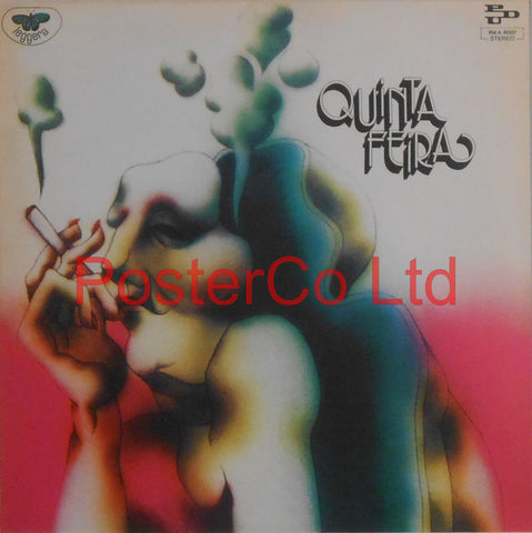 Quinta Feira - Quinta Feira (Album Cover Art) - Framed Print - 16"H x 16"W