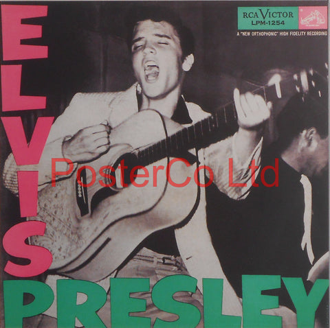 Elvis Presley - Shake, Rattle, and Roll (Album Cover Art) - Framed Print - 16"H x 16"W