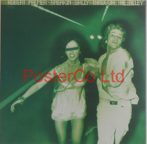 Robert Palmer - Sneakin Sally Through The Alley (Album Cover Art) - Framed Print - 16"H x 16"W
