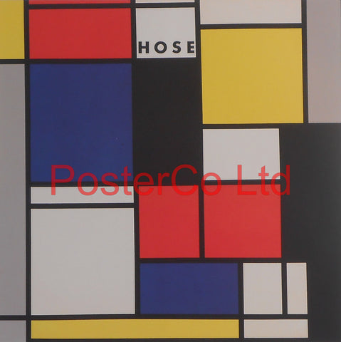 Hose - Hose  (Album Cover Art) - Framed Print - 16"H x 16"W