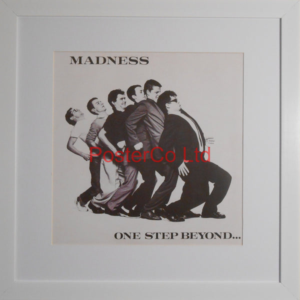 Madness - One Step Beyond (Album Cover Art) - Framed Print - 16"H x 16"W