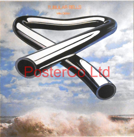 Mike Oldfield - Tubular Bells (Album Cover Art) - Framed Print - 16"H x 16"W