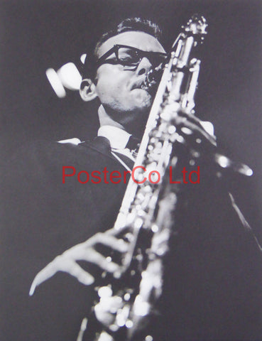 Stan Getz - Playing a Saxophone