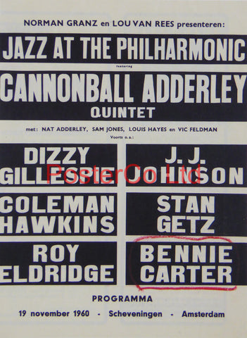 Jazz at the Philharmonic advert