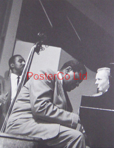 Oscar Peterson - Playing at the New Port Jazz Festival