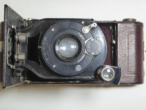 Unknown: Gauthier Vario Folding Camera - Red - camera