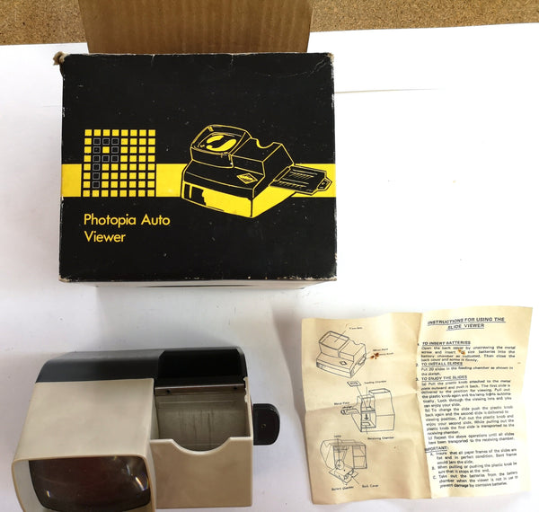 Photopia Auto Viewer Slide Viewer (Boxed, with Instructions)