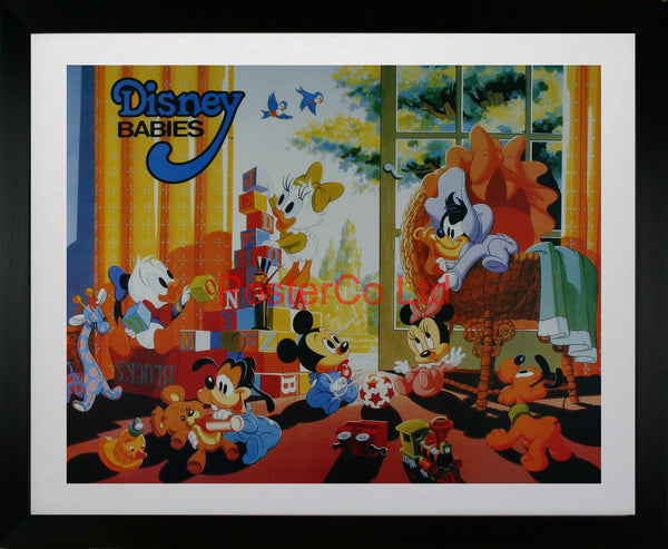 Disney Babies - Walt Disney Co - Framed Print - 16"H x 20"W