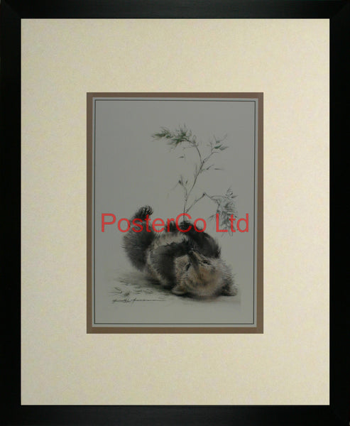 Abandoment (Bear Cub) - Ralph Thompson - Royle Publications - Framed Print - 20"H x 16"W