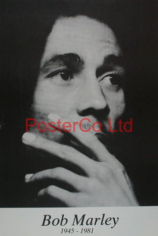 Bob Marley (1945-1981) - Framed Print - 20"H x 16"W