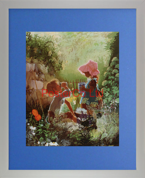Cold Milk  - Anne Grahame Johnstone - Framed Print - 20"H x 16"W