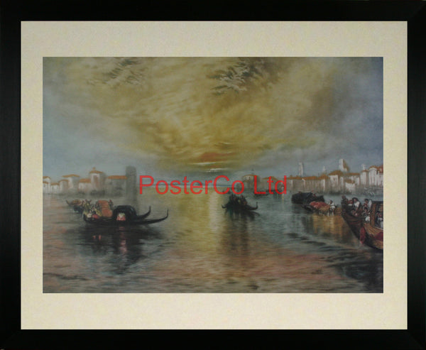 Venice - Antoine Gaymard - Framed Print - 16"H x 20"W