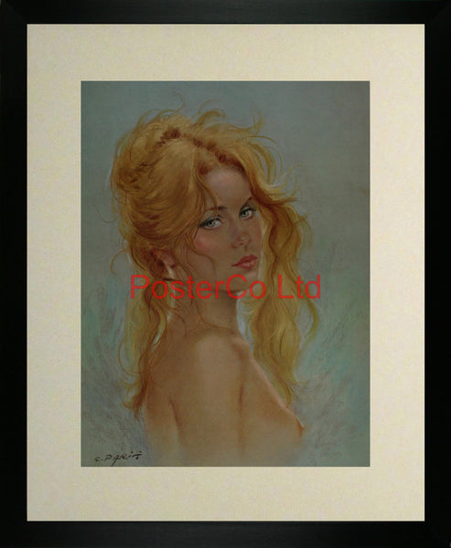 Colette  - Carlo Parisi - Framed Print - 20"H x 16"W