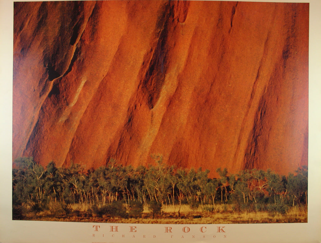The Rock (Ayers Rock) Richard Hanson (1988) (Genuine and Vintage)
