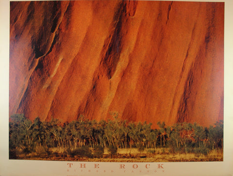 The Rock (Ayers Rock) Richard Hanson (1988) (Genuine and Vintage)