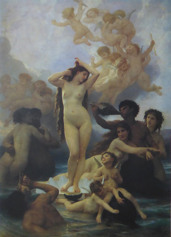 Birth of Venus William Bouguereau (1991 Felix rosenstiels Widow & Son) (Genuine and Vintage)