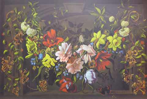 Flowers in the Window Marie Elaine D'Sena (Genuine and Vintage)