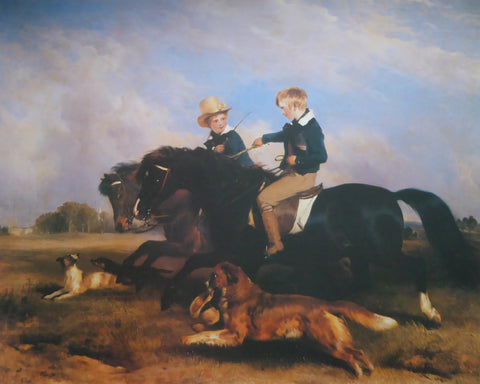 The Honourable E.S.Russell & his Brother Sir Edwin Landseer (Felix Rosenstiels Widow and Son)  (Genuine and Vintage)