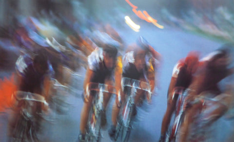 The Race (Cyclists) (Bruce McGaw 1987) (Genuine and Vintage) 