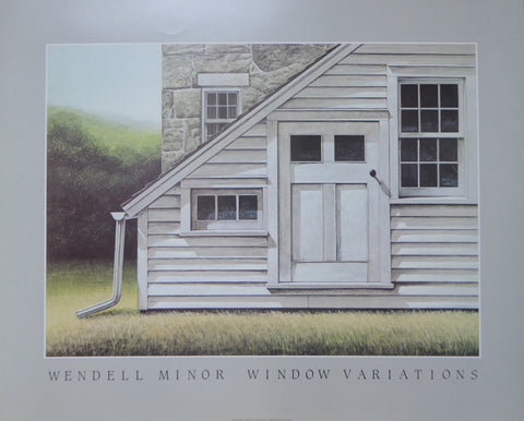 Window Variations Wendell Minor (1986 Springdale graphics) (Genuine and Vintage)
