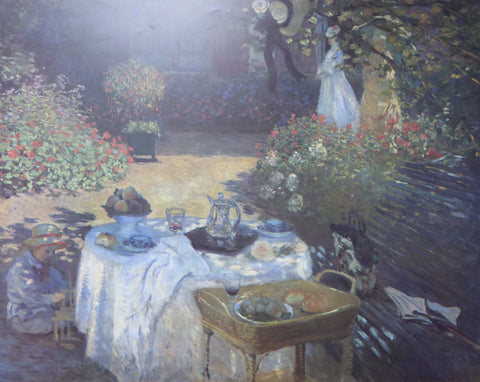 Le Dejuner Claude Monet (1993 Felix Rose) (Genuine and Vintage)