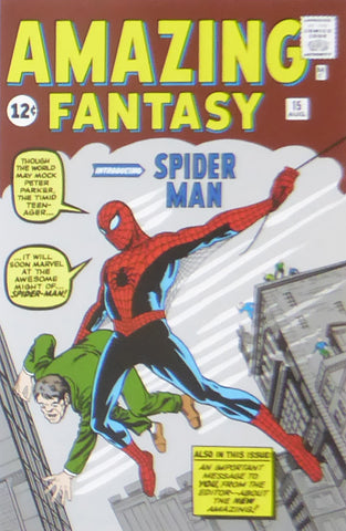 Amazing Fantasy Spider man (Marvel Comics)    Comic Cover Art