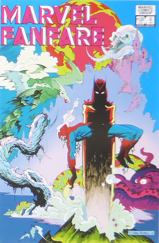 Fanfare Spiderman (Marvel Comics)    Comic Cover Art