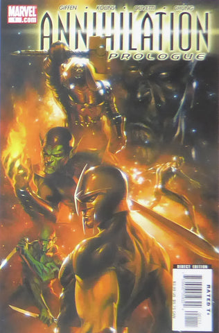 Annihilation Prologue (Marvel Comics)    Comic Cover Art